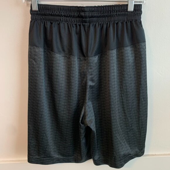 Nike Dri-Fit Gray & Black Lebron James Basketball Shorts - Picture 2 of 5